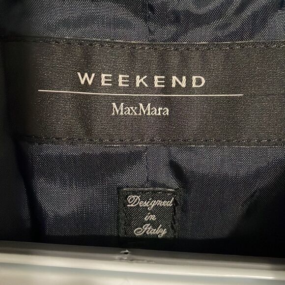 Max Mara Weekend Navy Tweed Jacket - Picture 2 of 6